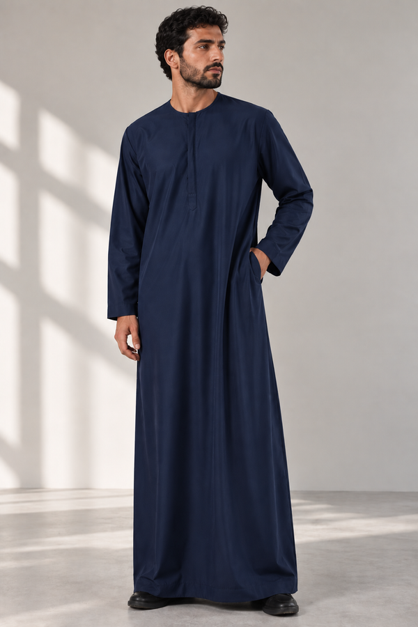 Men’s Islamic Long Sleeve Kurta Robe